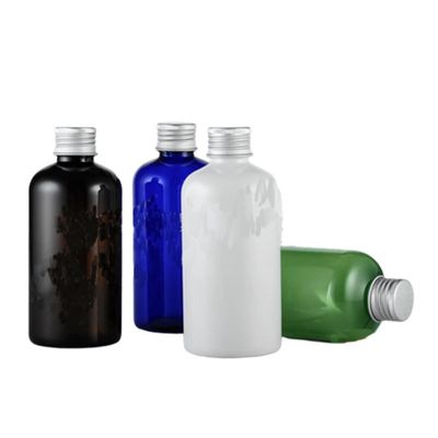 4oz Amber Plastic Lotion Bottles Clear Shampoo Bottles
