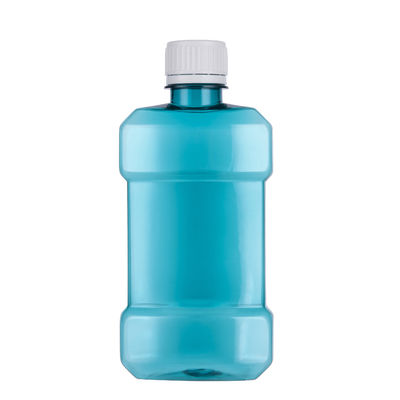 খালি পোষা প্লাস্টিক মাউথওয়াশ বোতল 120ml 4oz স্বচ্ছ
