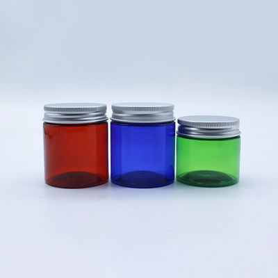 1oz 2oz কালার কাস্টমাইজড ওয়াইড মাউথ বোতল PET প্লাস্টিক ক্রিম জার